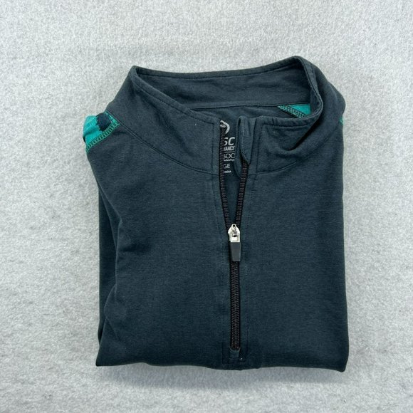 Tasc 1/4 Zip Pullover Jacket Large Men's Bamboo Outdoors Hiking - Picture 11 of 11